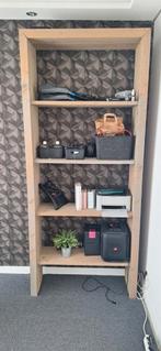 Steigerhouten boekenkast, Ophalen, Met plank(en), 200 cm of meer, Zo goed als nieuw