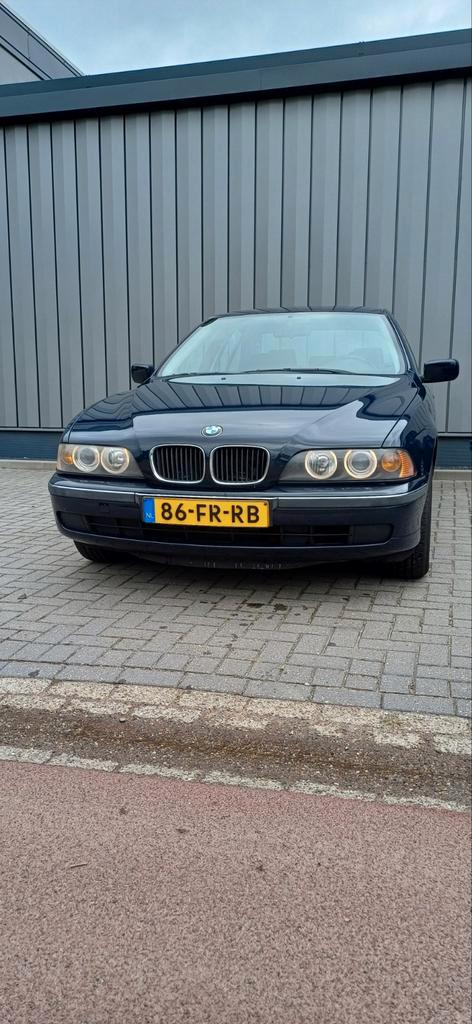 BMW 5-Serie 2.0 520I AUT 2000 Blauw, Auto's, BMW, Particulier, 5-Serie, Benzine, Sedan, Automaat, Origineel Nederlands, Blauw