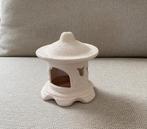 waxinelicht Chinese Japanse Pagode, Riviera Maison, mandje, Overige materialen, Ophalen of Verzenden, Zo goed als nieuw, Grijs