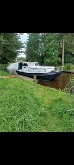Schouw kruizer platbodem kajuitboot 8.5 meter bij 3 meter, Ophalen, 10 tot 30 pk, Staal, Zo goed als nieuw