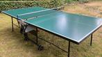 Inklapbare tafeltennistafel met wieltjes, Sport en Fitness, Tafeltennis, Ophalen, Gebruikt, Tafel Indoor, Inklapbaar