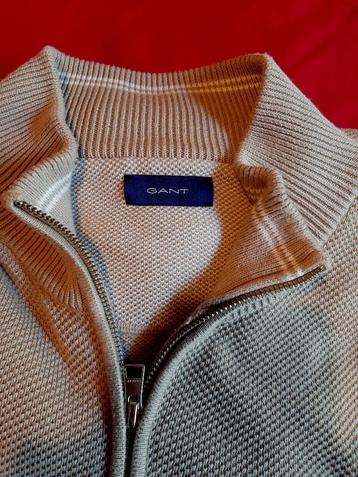 Mooi herenvest GANT XL beige beschikbaar voor biedingen