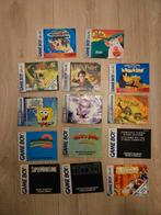 14 Nintendo Game Boy boekjes: Tetris, Mario, Spyro, meer!, Spelcomputers en Games, Games | Nintendo Game Boy, Gebruikt, 1 speler