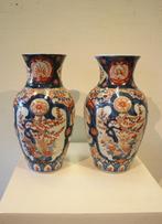 Set antieke Imari porseleinen vazen, Ophalen of Verzenden