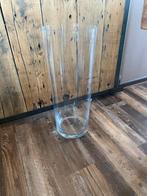Hoge Glazen Vaas - 65cm, Ophalen, Overige kleuren, Glas, 50 tot 75 cm