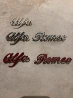 Vintage Alfa Romeo Emblemen Set, Auto diversen, Auto-accessoires, Ophalen of Verzenden, Gebruikt
