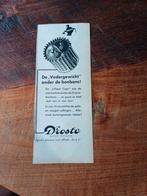 Advertentie van Droste chocolade vedergewicht 1935, Ophalen of Verzenden, Zo goed als nieuw, Overige typen