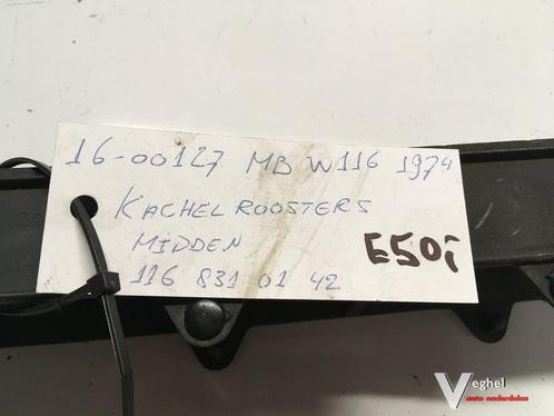 Mercedes W116 1974 Wagennr 1600127 Luchtrooster Midden 116 8, Auto-onderdelen, Dashboard en Schakelaars, Gebruikt, Ophalen of Verzenden