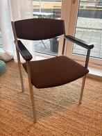 Gijs van der Sluis Model 60 Conferentiestoel, Gebruikt, Bruin, Ophalen of Verzenden, Metaal