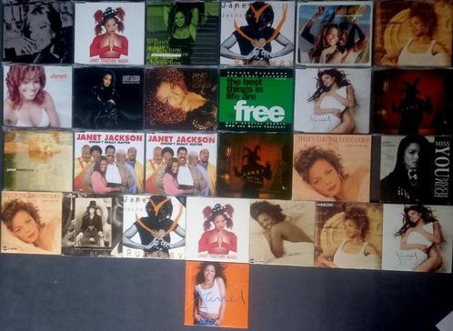 Partij CD Singles van Janet Jackson , 26 stuks, Cd's en Dvd's, Cd Singles, Zo goed als nieuw, Dance, 6 singles of meer, Maxi-single