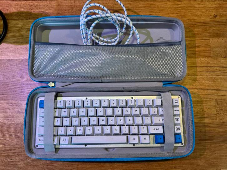 Cherry MX Clear Keyboard - Lubed & Gemod, Computers en Software, Toetsenborden, Gebruikt, Qwerty, Bedraad, Gaming toetsenbord