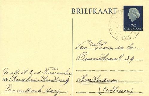 Fa. M.A.B. v.d. Wassenberg, Raamsdonk dorp - 04.1956 - brief, Postzegels en Munten, Brieven en Enveloppen | Nederland, Briefkaart