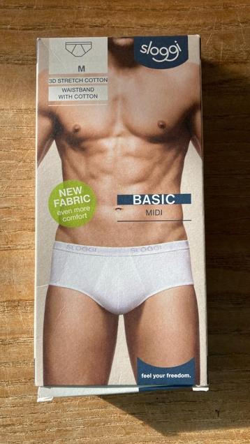 Sloggi Men Basic Midi slip - maat M 5 blauw - nieuw beschikbaar voor biedingen