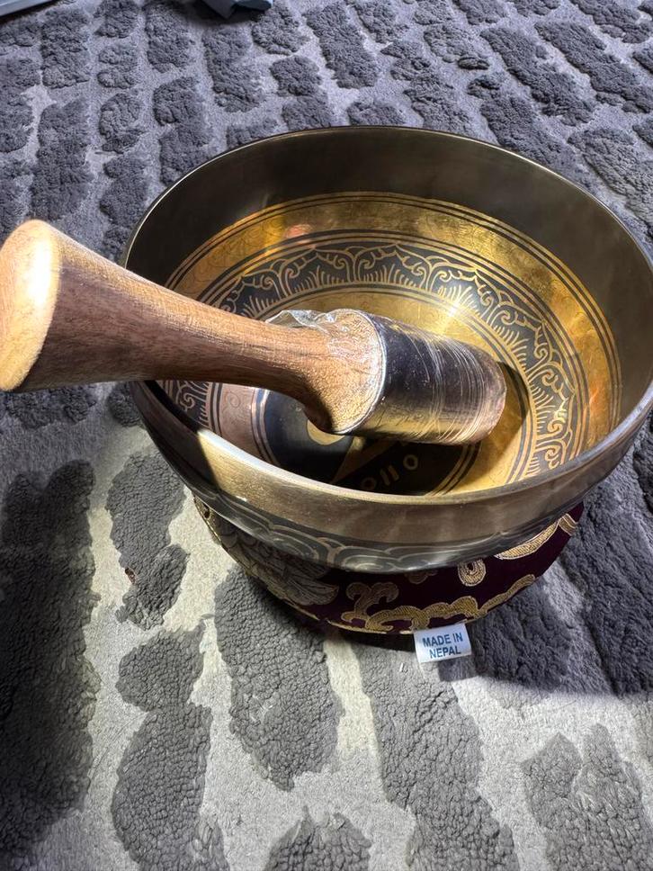 Nepalese Tibetaanse Klankschaal, Muziek en Instrumenten, Overige Muziek en Instrumenten, Nieuw, Ophalen of Verzenden
