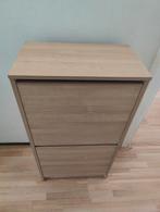 Ikea BISSA 2 compartments light wood, Huis en Inrichting, Kasten | Schoenenkasten, Ophalen, Zo goed als nieuw