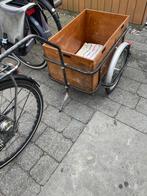 Fietskar - Bagagekar - Hout, Ophalen of Verzenden, Gebruikt, Bagagekar, 40 tot 60 kg