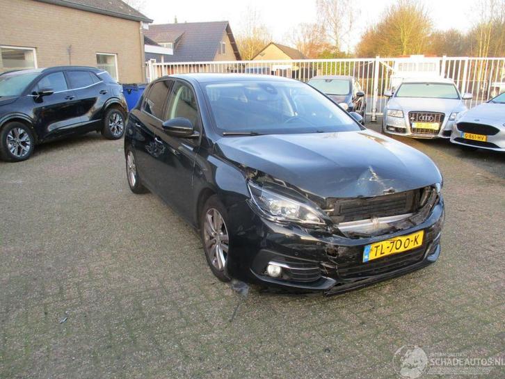 Peugeot 308 1.2 PureT.Blue l.Ex REST BPM 900 EURO !, Auto diversen, Schadeauto's, Peugeot, Handgeschakeld, Benzine, Hatchback