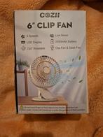 COZII 6" Clip Ventilator - Nieuw!, Ophalen of Verzenden, Ventilator met afstandsbediening, Nieuw, Tafelventilator