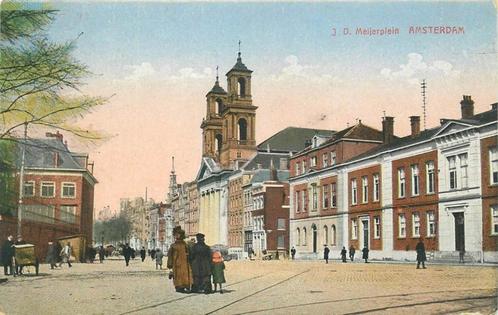 (304-215-049) Amsterdam JD Meijerplein, Verzamelen, Ansichtkaarten | Nederland, Noord-Holland, Voor 1920, Verzenden