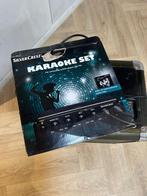 karaoke en partyset, Audio, Tv en Foto, Karaoke-apparatuur, Ophalen, Gebruikt, Complete set