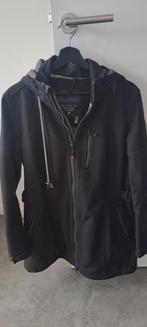 Te koop zwart/grijze winterjas, Kleding | Dames, Jassen | Winter, Ophalen of Verzenden, Gedragen, Maat 42/44 (L), Zwart