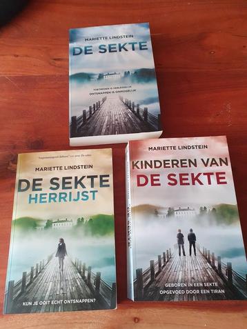 Mariette Lindstein - Sekte trilogie beschikbaar voor biedingen