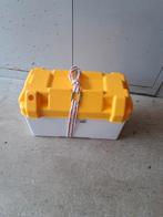 Accubak Haba met accu klemmen en deksel, Ophalen of Verzenden, Zo goed als nieuw