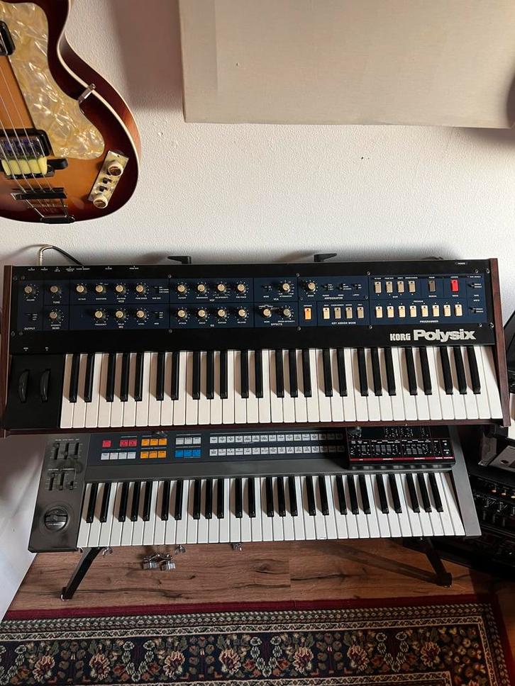 Korg Polysix Vintage Synthesizer, Muziek en Instrumenten, Keyboards, Gebruikt, 61 toetsen, Korg, Midi-aansluiting, Ophalen of Verzenden