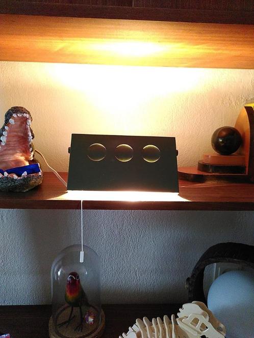Vintage Anvia wandlamp, Huis en Inrichting, Lampen | Wandlampen, Gebruikt, Metaal, Ophalen of Verzenden