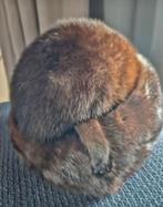 Echte vintage pelshoed. Orgineel jaren 60, Kleding | Dames, Hoeden en Petten, Ophalen of Verzenden, Zo goed als nieuw, One size fits all