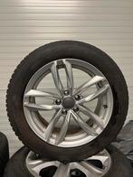 Audi A6 velgenset met winterbanden 6 mm profiel, Auto-onderdelen, Banden en Velgen, Gebruikt, Banden en Velgen, 17 inch, Personenwagen