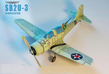 Vought Vindicator - papieren bouwplaat in diverse schalen beschikbaar voor biedingen