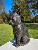 POES /BRONZEN BEELD / KAT, Dierenbeeld, Nieuw, Info@huisentuindecoratiemarie.nl, Huis en tuin decoratie marie