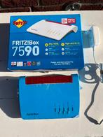 Fritz!Box 7590 router modem (ZGAN), Ophalen of Verzenden, Zo goed als nieuw, Router met modem, Fritz!box