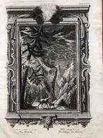gravure G.D. Heüman Vox Domini 1731, Antiek en Kunst, Kunst | Etsen en Gravures, Ophalen of Verzenden