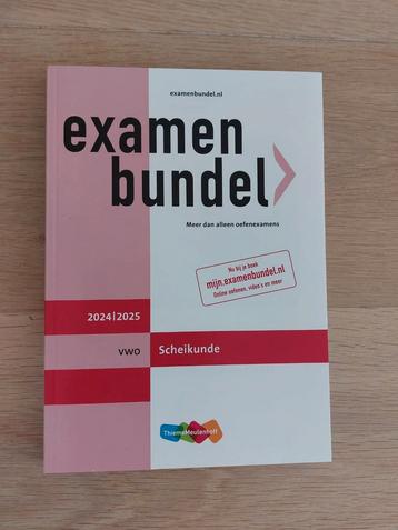 Examenbundel VWO scheikunde 2024-2025 , nieuw beschikbaar voor biedingen