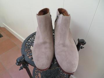 Dames laarsjes  Sam Edelman maat 41 beige Z.G.A.N. beschikbaar voor biedingen