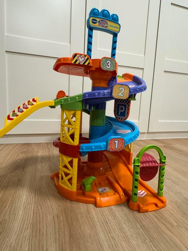 Vtech toet toet politie auto met bediening bij Parkeertoren, Kinderen en Baby's, Speelgoed | Vtech, Zo goed als nieuw, 2 tot 4 jaar