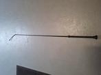 Paardrij zweepje zwart 70 cm (handvat niet meegerekend), Ophalen of Verzenden, Zo goed als nieuw