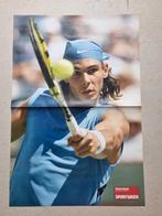 Posters tennis Rafael Nadal 3 stuks Sportweek, Verzamelen, Ophalen of Verzenden, Rechthoekig Staand