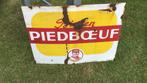 Piedboeuf emaille reclamebord 1948, Ophalen