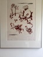 Marianne van der Heijden , Insectencircus, lino, Antiek en Kunst, Ophalen