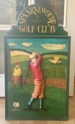 Golfballen kastje met relief afbeelding, Antiek en Kunst, Ophalen of Verzenden