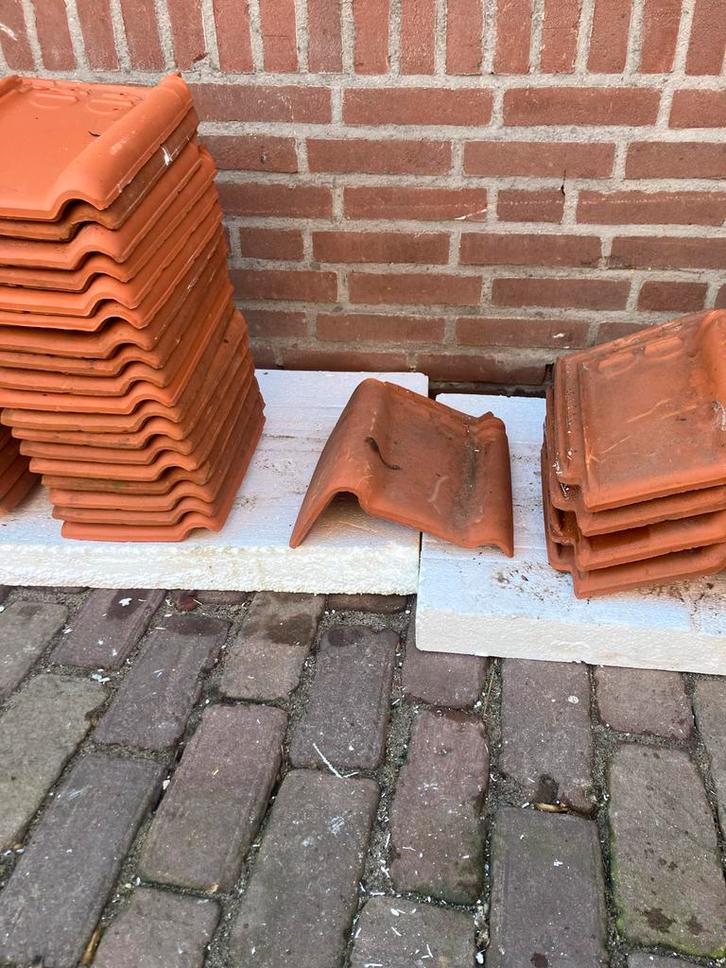 Koramic Tuile du Nord 44 Natuurrood - Dakpannen, Doe-het-zelf en Verbouw, Dakpannen en Dakbedekking, Gebruikt, Dakpannen, Steen of Klei