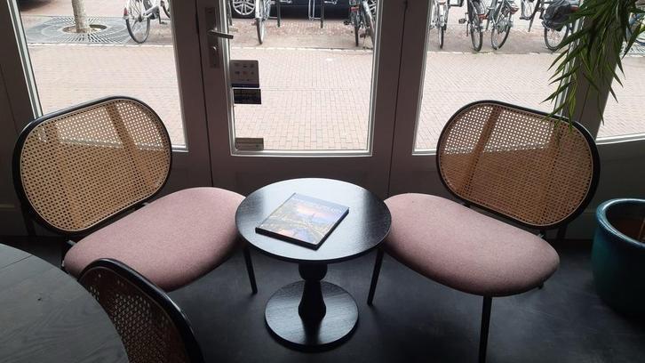 3x Zuiver Webbing stoelen – zeer goede staat, Huis en Inrichting, Woonaccessoires | Etagères, Zo goed als nieuw, Ophalen
