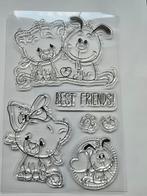 clearstempels best friends pets, Ophalen of Verzenden, Nieuw, Clearstamp
