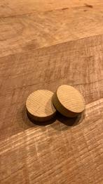 Sjoelstenen gezocht 45 mm minimaal 2, Ophalen of Verzenden, Gebruikt