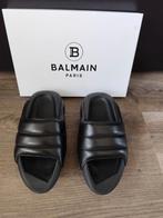 Balmain B-IT slippers van lamsleer, zwart, maat 37, nieuw!, Kleding | Dames, Schoenen, Slippers, Zwart, Nieuw, Ophalen of Verzenden
