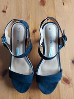 Zomerschoenen met hak, Ophalen of Verzenden, Zo goed als nieuw, Zwart