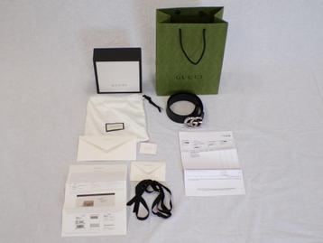 Gucci GG Marmont Belt Black 75CM beschikbaar voor biedingen